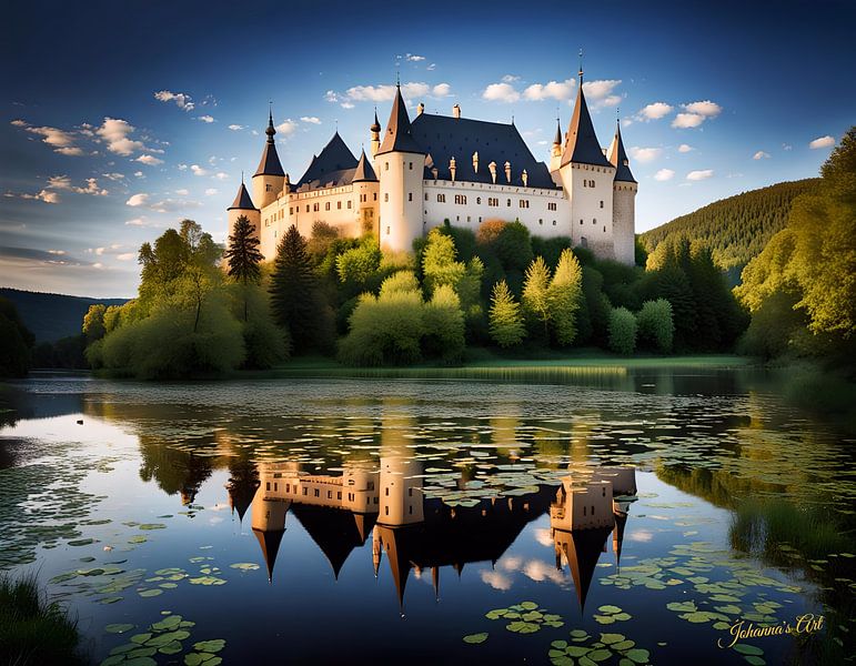 Castle Dreamscapes - Bojnice Castle, Slovakia 2 by Johannas Art Creations