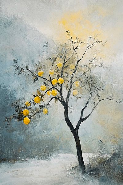 Wintery Citrus Serenity by Karina Brouwer