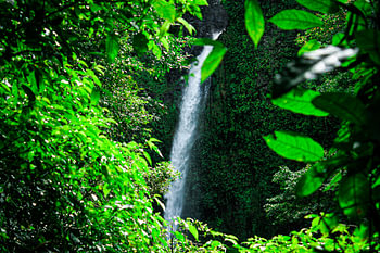 Waterfall in the middle of Australia's stunning countryside