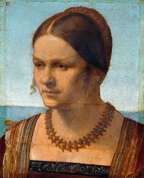 Albrecht Dürer.Junge Frau aus Venedig