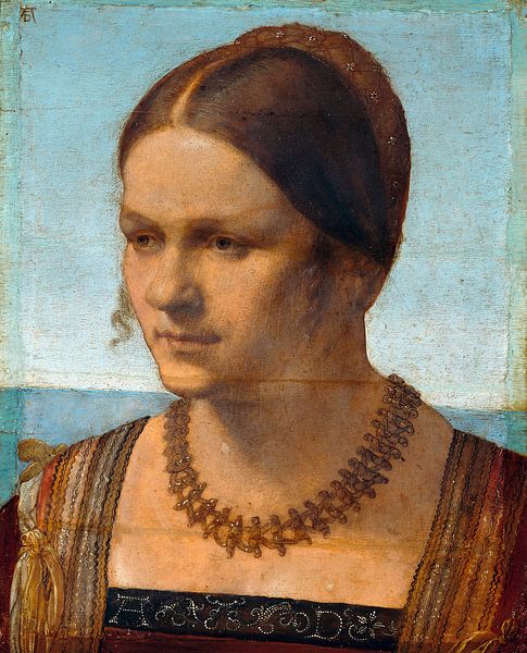 Albrecht Dürer.Young woman from Venice by 1000 Schilderijen
