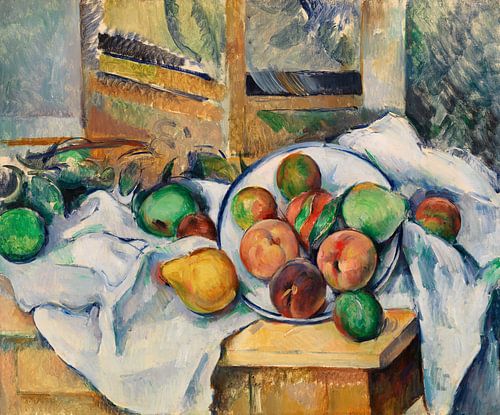 Paul Cézanne, een hoek van de tafel (ca. 1895)