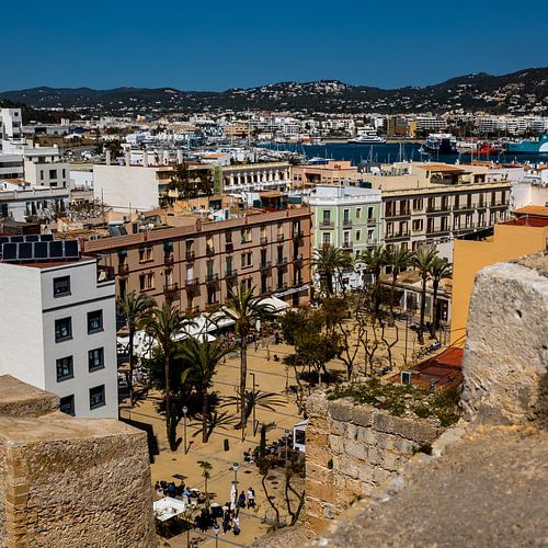 View of the Plaça del Parc