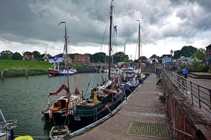 Hooksieler Hafen par Edgar Schermaul