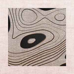 Japandi - WabiSabi-Kunst - Linienkunst-Serie - 2