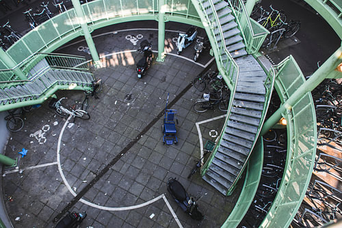 Abri à vélos le Fietsappel
