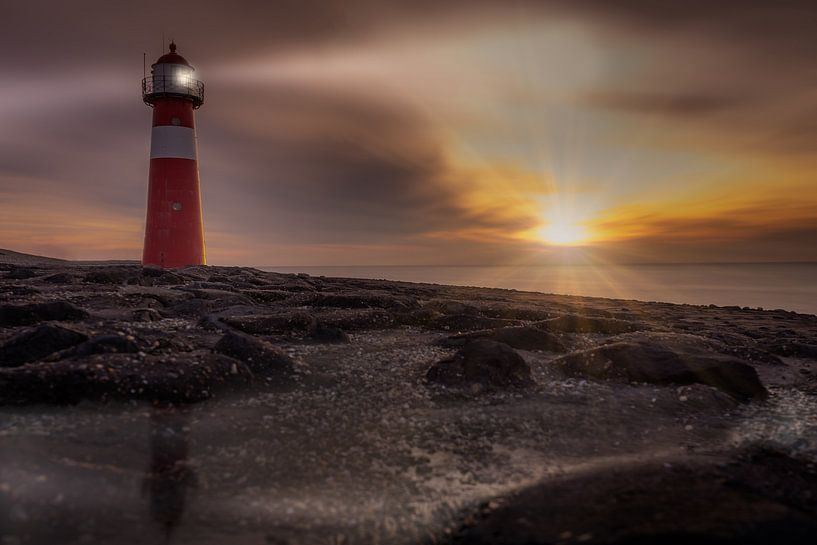 Phare de Noorderhoofd, Westkapelle, Zélande par Dennis Donders