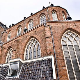 Der Aa-Kerk van achteren van Groningen Stad