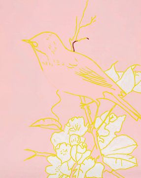Bird on a Branch by David Potter