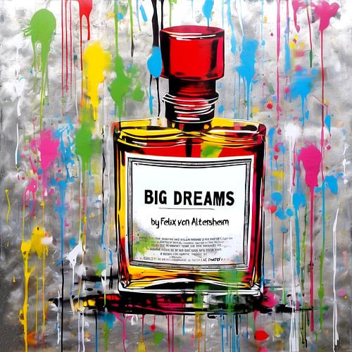 Edition Argent - Parfum - Big dreams - Pop Art sur Team W 32 Gallery