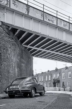 Porsche 356C - Camden Town, Londen van David Bleeker