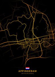Appingedam Stadtplan von Kenda Maruyama