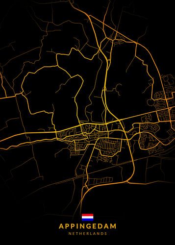 Appingedam Stadsplattegrond