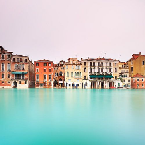 Het Canal Grande in Venetië in de winter. Italië