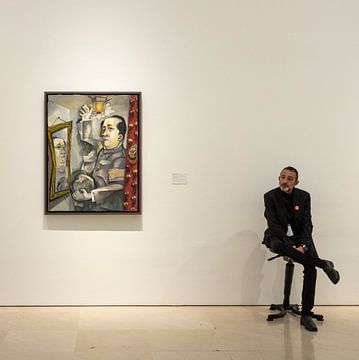 Supporter at Picaso muzeum by Hans de Cortie