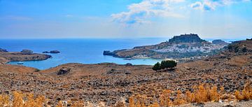 Lindos - Rhodos 4.0 van Ingo Laue