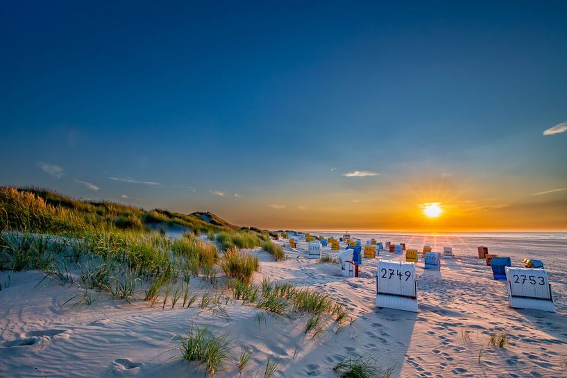 Sunset on Juist by Dirk Rüter