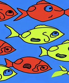 Colored fish by Renato Daub