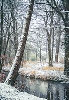 Snowy landscape in Twickel