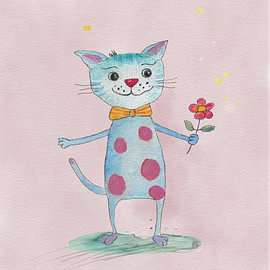 Little Cavalier – Animal illustration by Anita Gewald