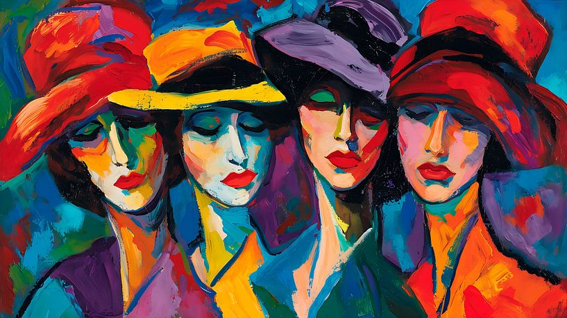 The Four Hats van Harry Hadders
