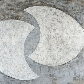 Grey Circles by Modern Collection
