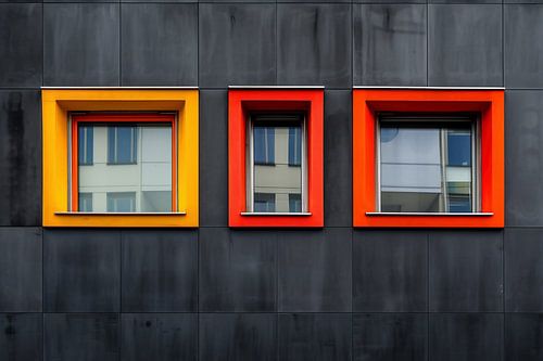 Vibrant urban architecture