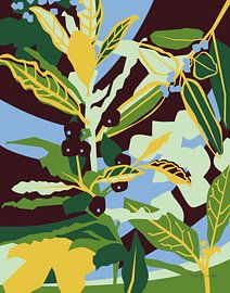 Feuille de baie, Megan Gallagher sur Wild Apple