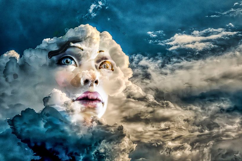 Femme nuage par Dieter Walther