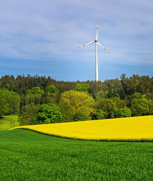 Énergie renouvelable avec l'énergie éolienne sur ManfredFotos