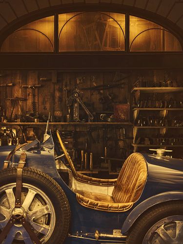The old Bugatti workshop by Martin Bergsma