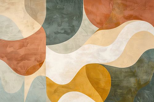 Flowing forms - Contemporary abstract art