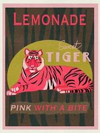 Tiger Lemonade – Vintage billboard by Karin Steenge