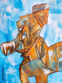 Abstrakte Tierrobotik von Oortman Creatief