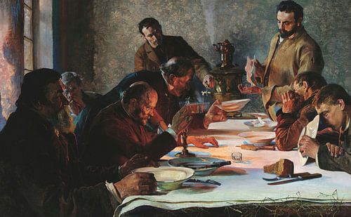 Christmas Eve in Siberia, Jacek Malczewski