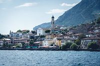 Limone Sul Garda at Lake Garda in Italy