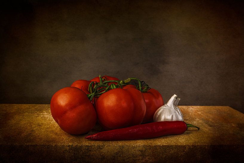 Nature morte de légumes par Wim Messink Fotografie