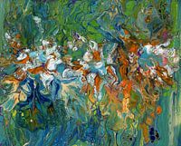 Pop Culture Abstract Painting