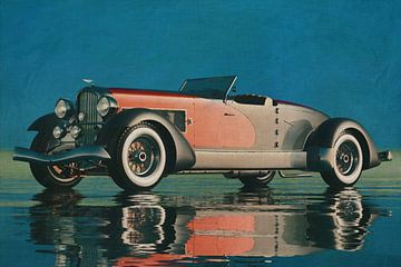 Duesenberg SJ Speedster uit 1933 - een zeldzame klassieke auto van Jan Keteleer