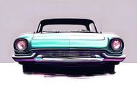 Auto Illustration Stil