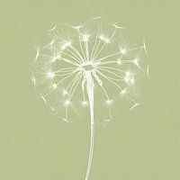 Abstracte dandelion 3