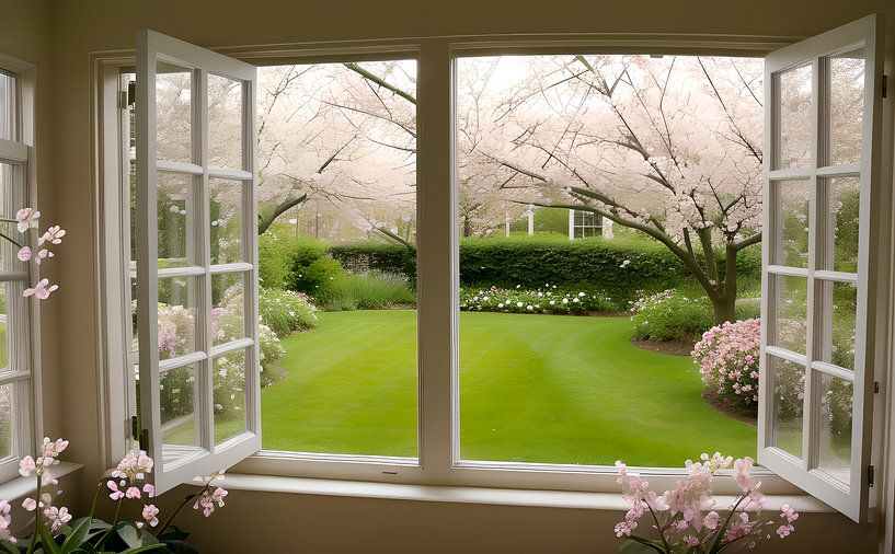 Blick durch das Fenster von Egon Zitter