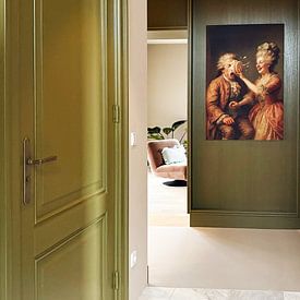 Customer photo: Life's too short, eat the cake by Marjolein Overbeek, on ArtFrame