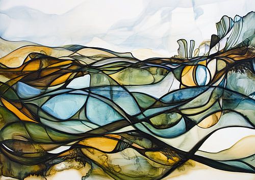 New Zealand Abstract | Whispering Winds