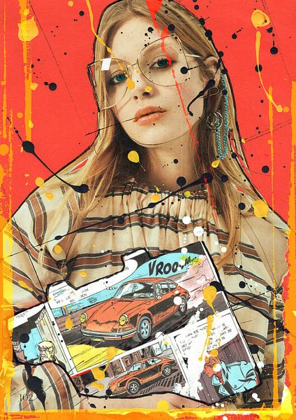 Model Meets Comic Nr. 14 van Feike Kloostra