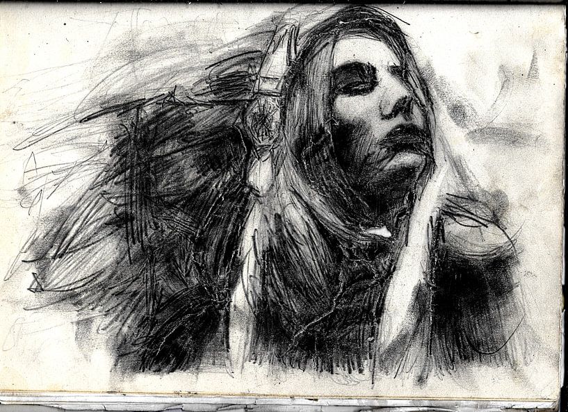 FRAU INDIAN 3 von Vincent Jacobs