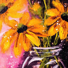 Blütenexplosion von Blumen Studio