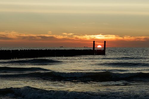 Sunset in Domburg, Netherlands