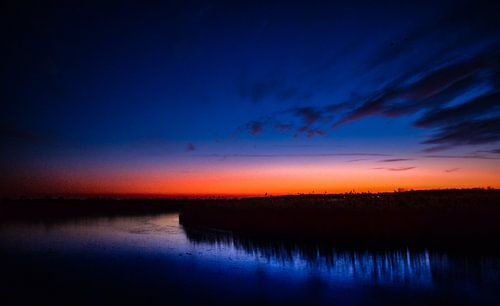 Zonsondergang in Putten
