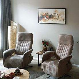 Kundenfoto: Modern 340023 von Wunderbare Kunst, auf Leinwand